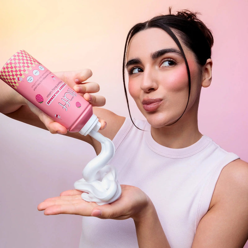 Fluff Whipped Body Lotion Raspberry Milkshake