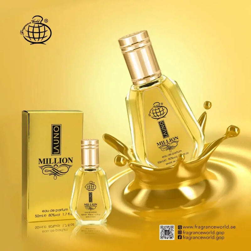 Fragrance World Million Eau De Parfum 50 ml.