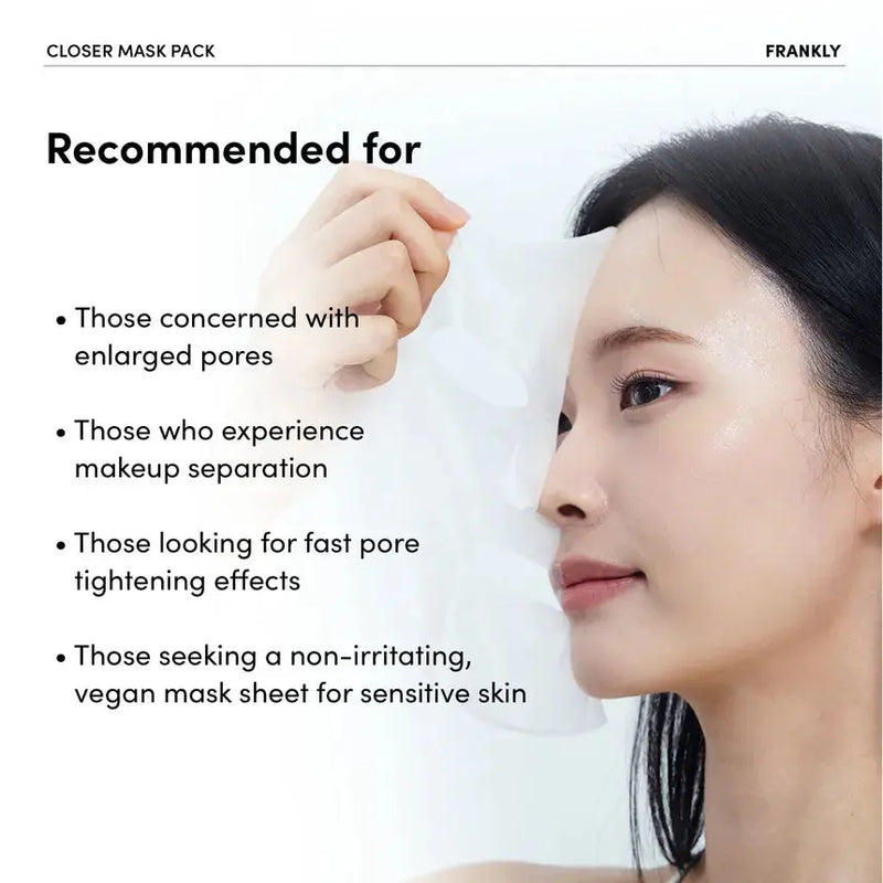 FRANKLY Closer Pore Minimizing Mask