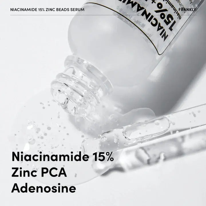 FRANKLY Niacinamide 15% Zinc Beads Serum