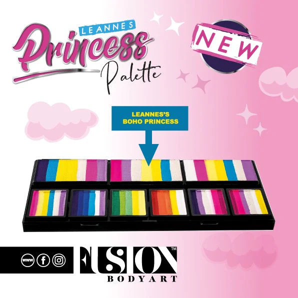 Fusion Body Art Leanne's Princess Petal Palette