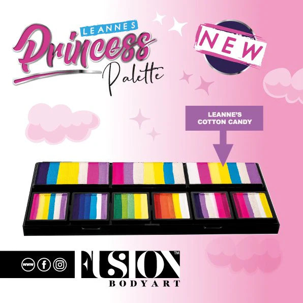 Fusion Body Art Leanne's Princess Petal Palette