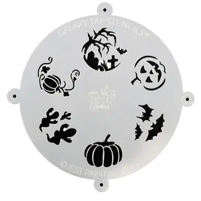 Fusion Body Art Tap Galaxy Face Painting Stencil Halloween