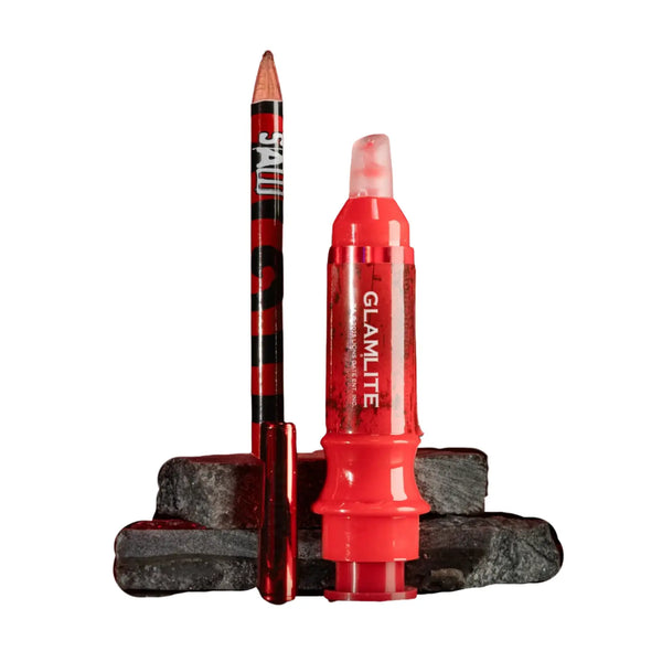 Glamlite x SAW Lip Kit, een set met lipliner en lip plumper