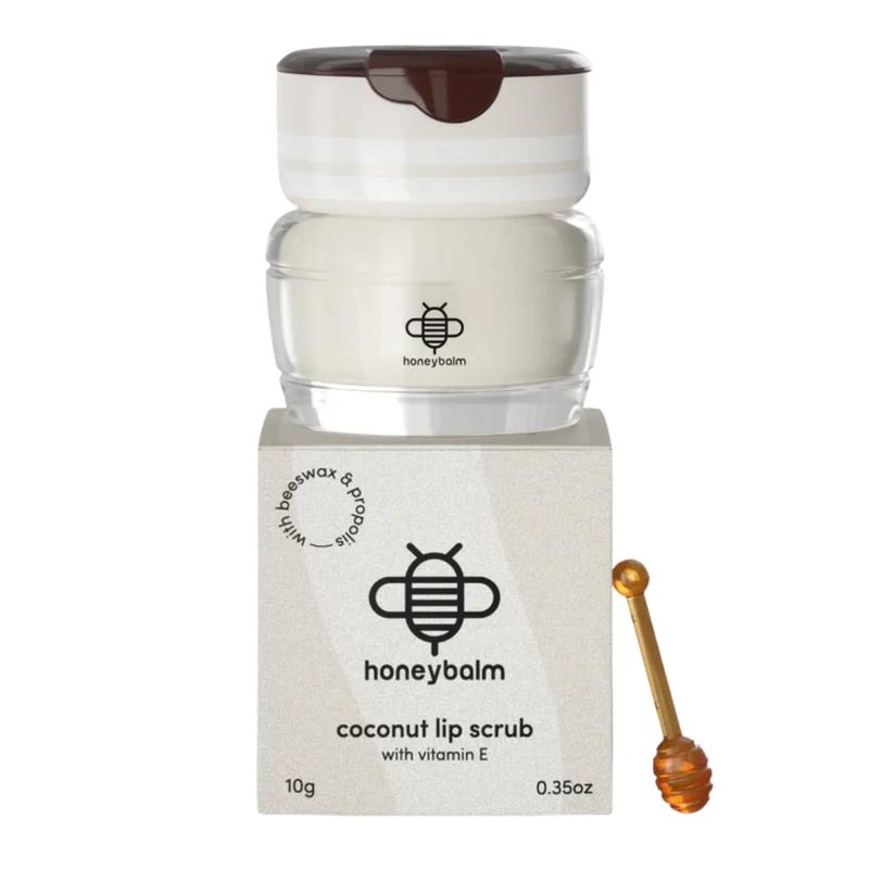 Honeybalm Lip Scrub Coconut
