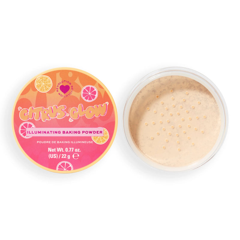 I Heart Revolution Citrus Glow Illuminating Baking Powder