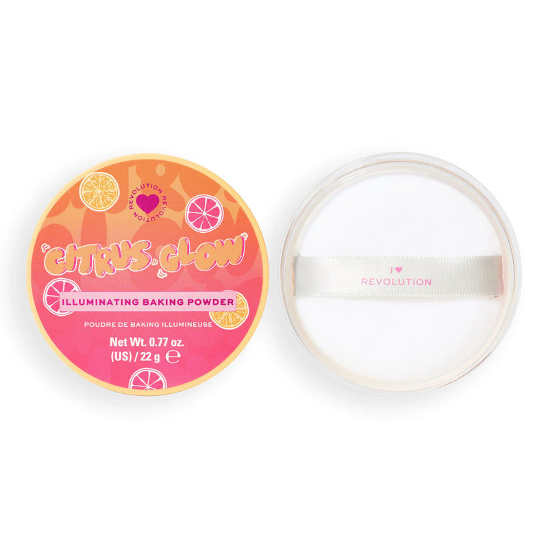 I Heart Revolution Citrus Glow Illuminating Baking Powder