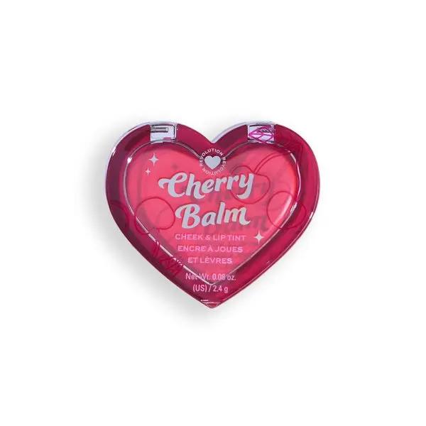 I Heart Revolution Midnight Cherry Balm Cheek & Lip Blush Cherry Bomb Pink
