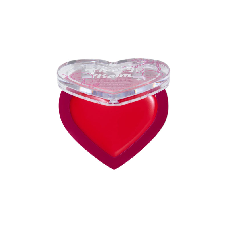 I Heart Revolution Midnight Cherry Balm Cheek & Lip Blush Red Glacé
