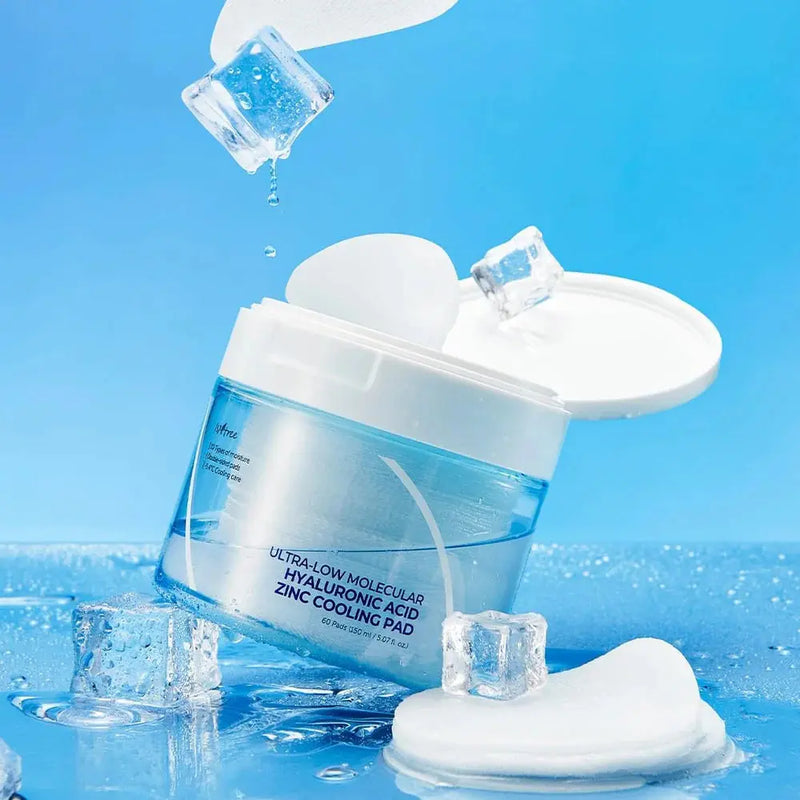 Isntree Ultra-Low Molecular Hyaluronic Acid Zinc Cooling Pad