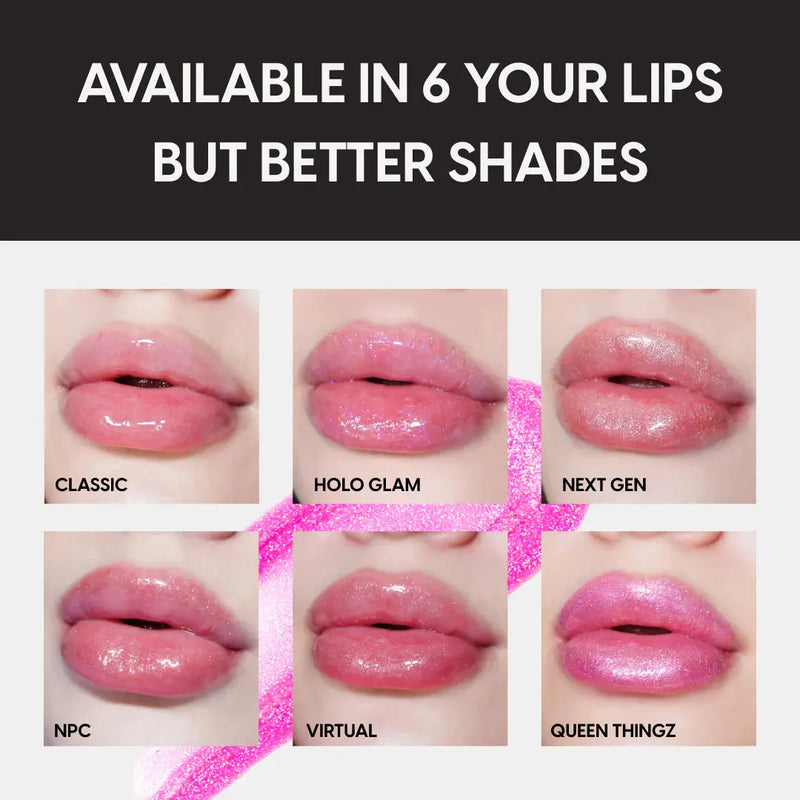 Kara Beauty Level Up Lip Gloss Classic, hydraterende lipgloss met glanzende finish