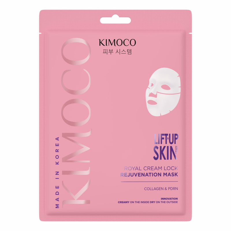 Kimoco Lift Up Creamcore Mask Firming Repair, tweedelig gezichtsmasker met collageen