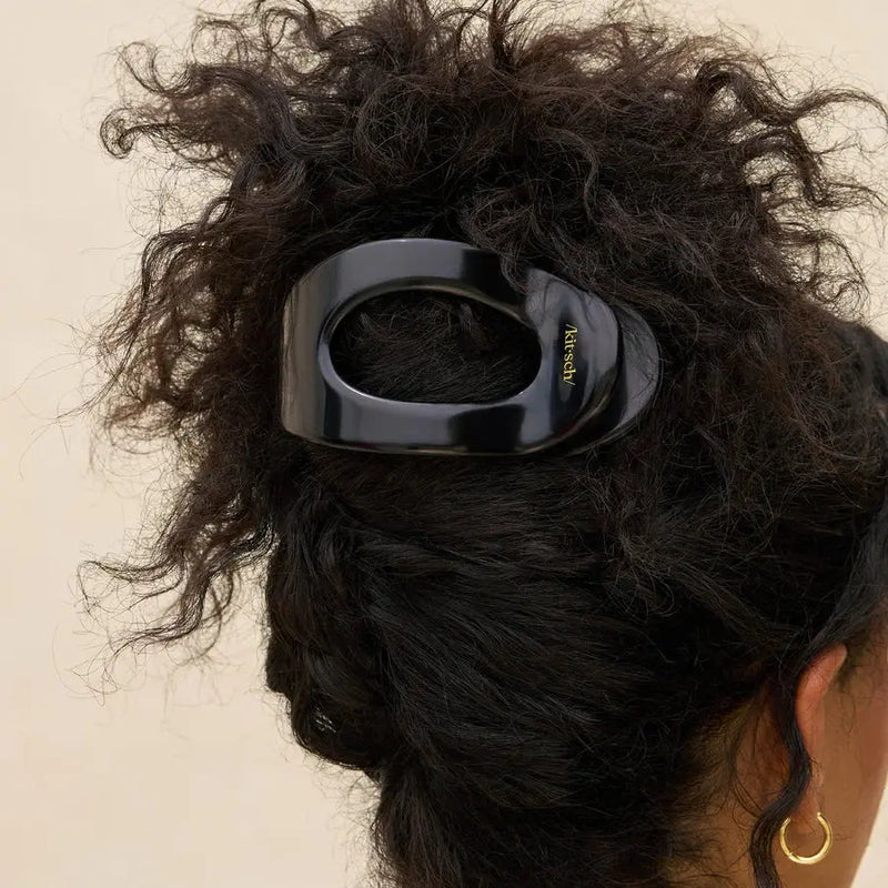 Kitsch Flat Cloud Clip Black Large