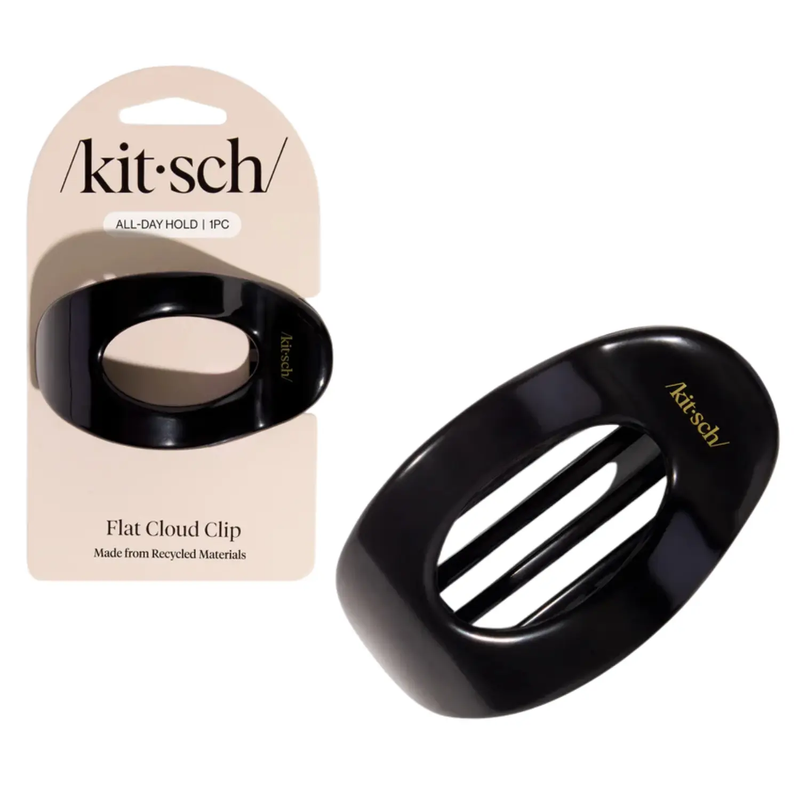 Kitsch Flat Cloud Clip Black Medium
