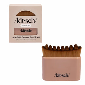 Lymphatic Contour Face Brush Terracotta