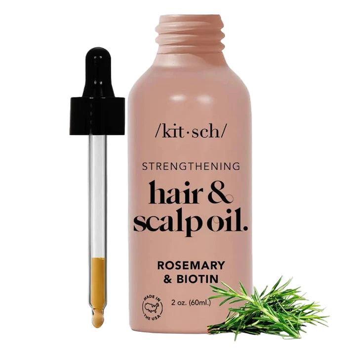 Kitsch Strengthening Scalp & Hair Oil with Rosemary & Biotin 60 ml.