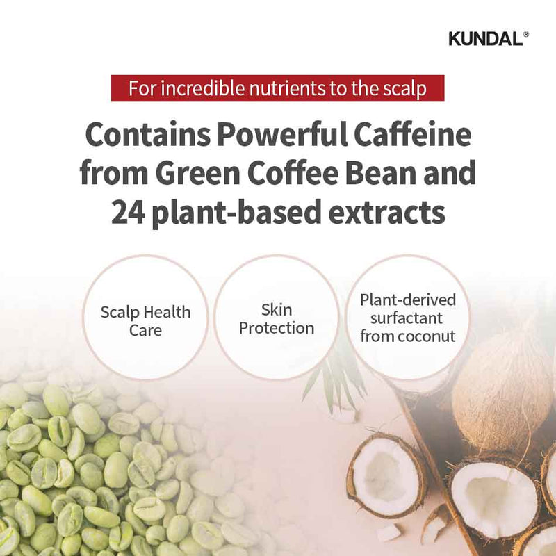 Kundal Caffeine Shampoo Cherry Blossom