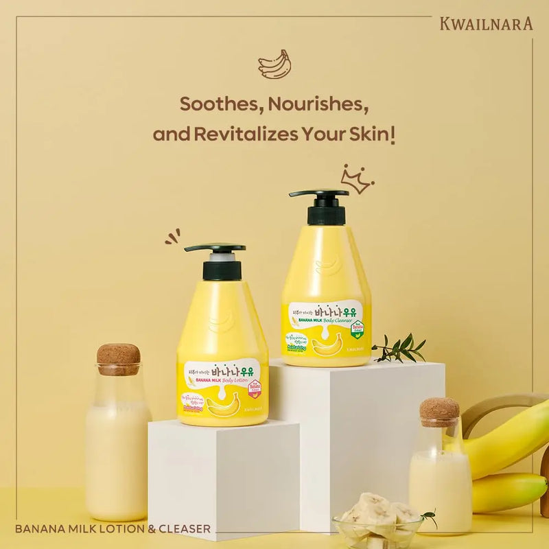Kwailnara Milk Body Lotion Banana