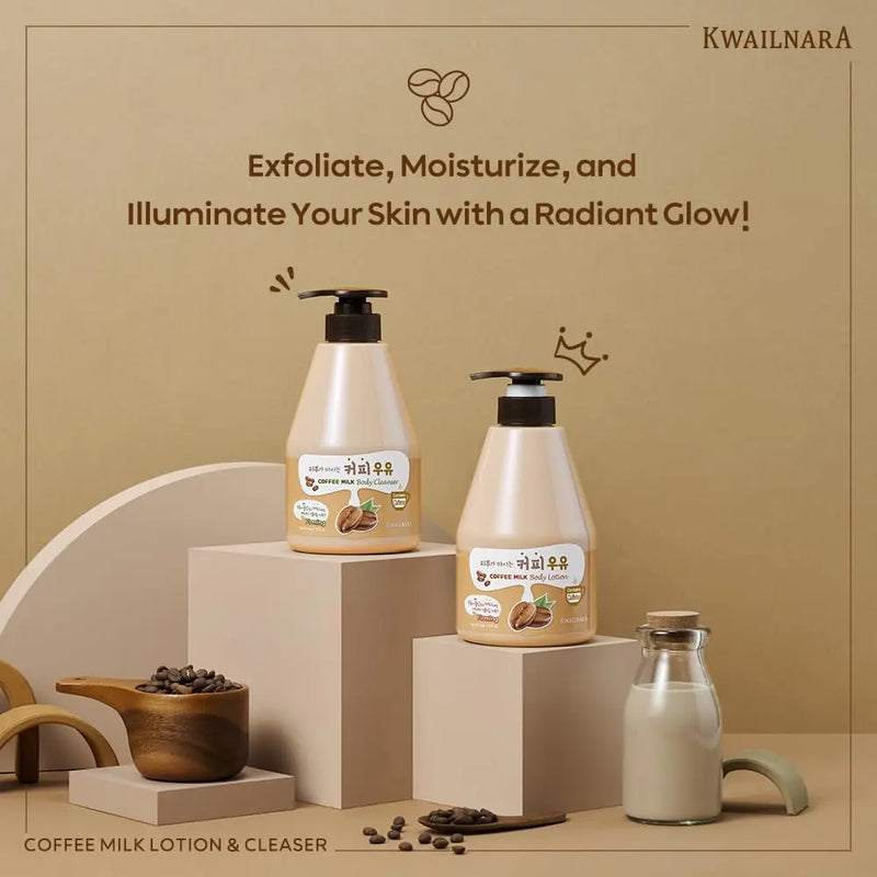 Kwailnara Milk Body Lotion Coffee