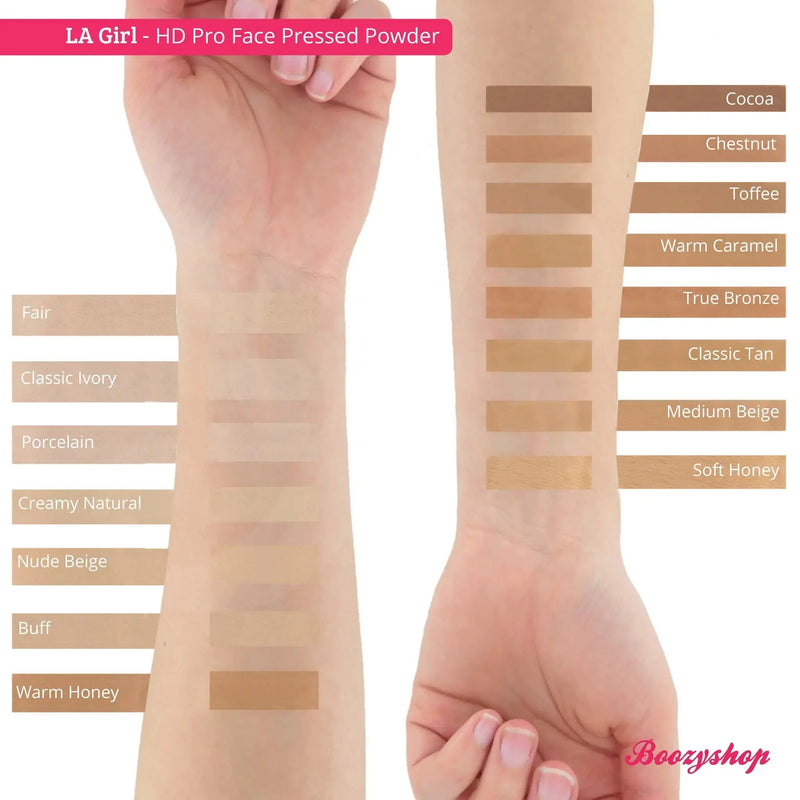 LA Girl Pressed Powder GPP613 Toffee, poeder voor een matte finish met oil control