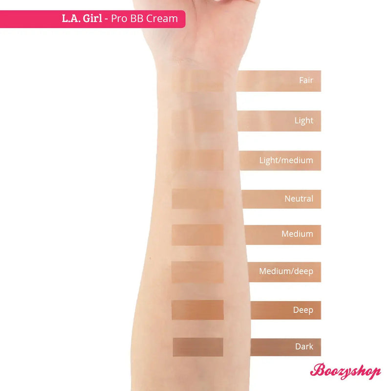 LA Girl Pro BB Cream GBB941 Fair, voedende foundation met vitamines, foto 2 van 2