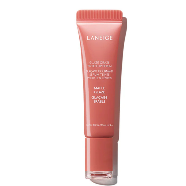 Laneige Glaze Craze Tinted Lip Serum Maple Glaze, getint lip serum voor hydratatie en glans