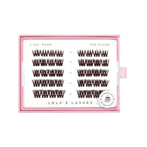 Lola's Lashes Bold Definition Dark Brown Pre-Glued Lashes