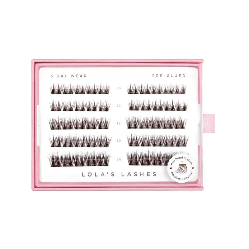 Lola's Lashes Soft Definition Dark Brown Pre-Glued Lashes