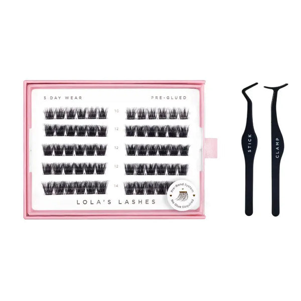 Lola's Lashes Wispy Volume Pre-Glued Lashes Set