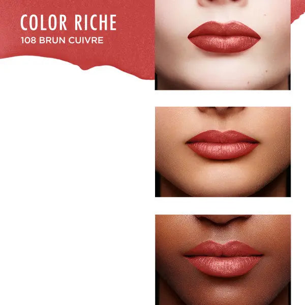 L'Oreal Paris Color Riche Satin Lipstick 108 Brun Cuivré