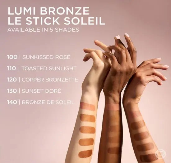 L'Oreal Paris Lumi Bronze Le Stick Soleil Bronzer 100 Sunkissed Rose