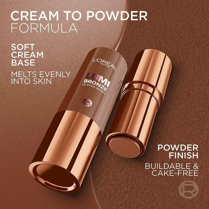 L'Oreal Paris Lumi Bronze Le Stick Soleil Bronzer 110 Toasted Sunlight