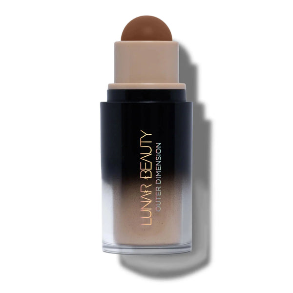 Lunar Beauty Outer Dimension Bronzing & Sculpting Stick Dark Sky, romige bronzer voor contouring