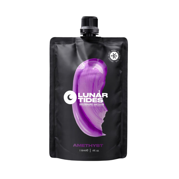 Lunar Tides Semi Permanent Hair Color Amethyst Purple, semi-permanente haarverf in pastelpaars
