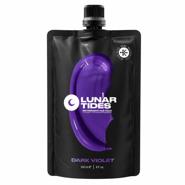 Lunar Tides Semi Permanent Hair Color Dark Violet, semi-permanente donkerpaarse haarverf