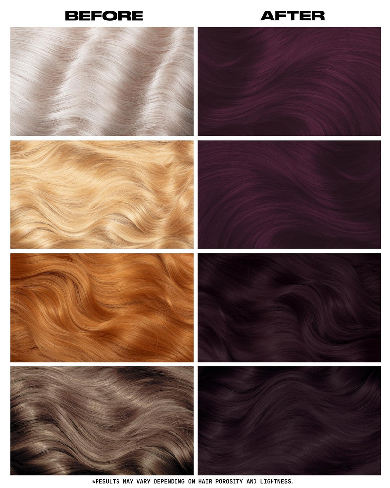 Lunar Tides Semi Permanent Hair Color Magic Charm, semi-permanente haarverf in roze-zwart