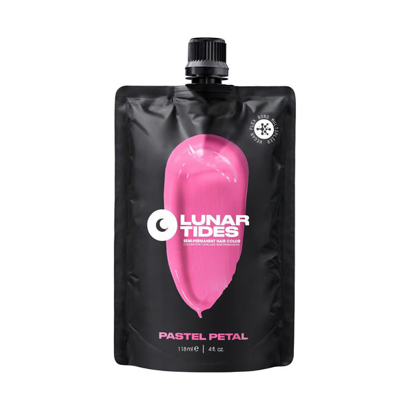Lunar Tides Semi Permanent Hair Color Petal Pink, semi-permanente haarverf in pastelroze