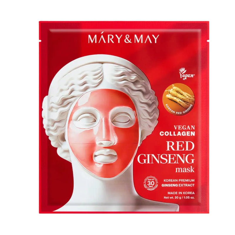 Mary & May Vegan Collagen Red Ginseng Mask