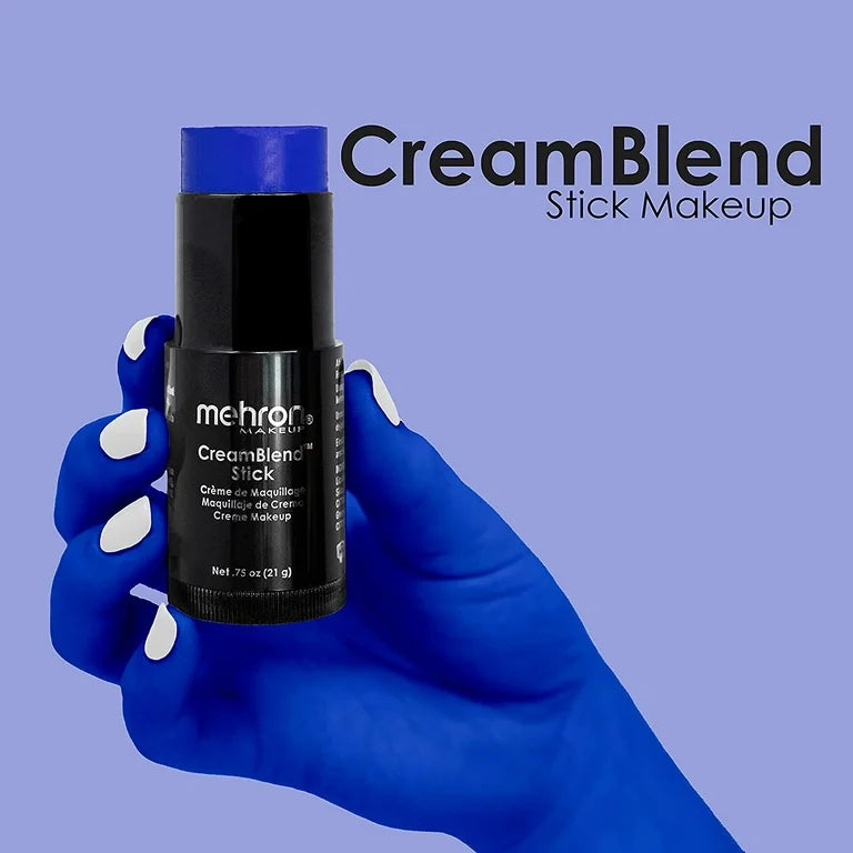 Mehron Makeup CreamBlend Stick Blue