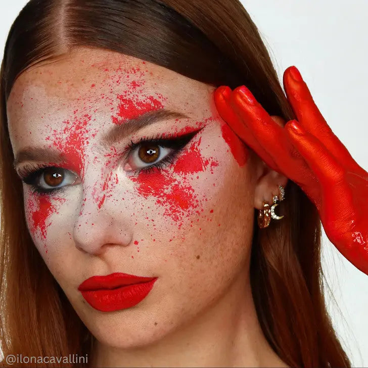 Mehron Makeup Liquid Makeup Red