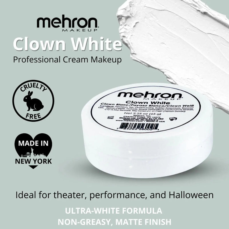 Mehron Makeup Makeup Clown White 65 gr.