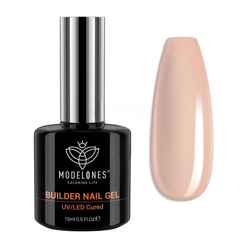 Modelones 8-in-1 Builder Nail Gel Nude Brown