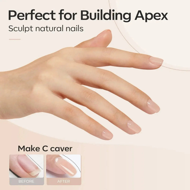 Modelones 8-in-1 Builder Nail Gel Nude Brown