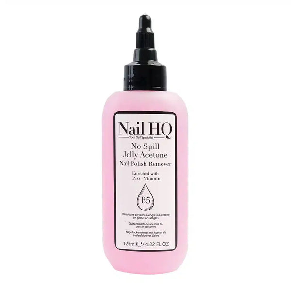 Nail HQ No Spill Jelly Acetone Nail Polish Remover 125ml
