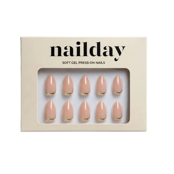 Nailday Soft Gel Press-On Nails Golden Hour