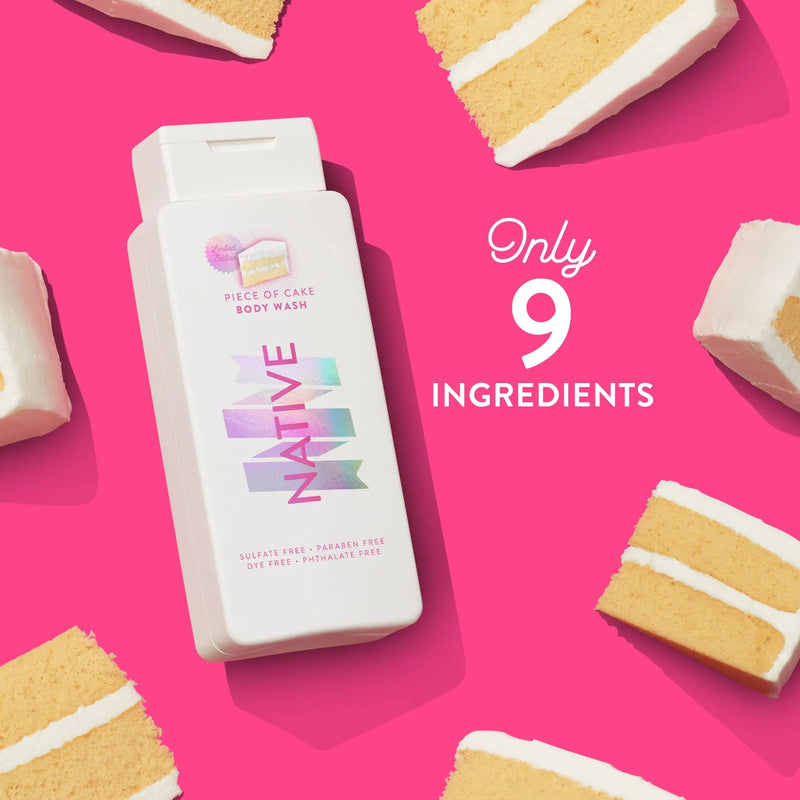 Native Limited Edition Body Wash Piece of Cake