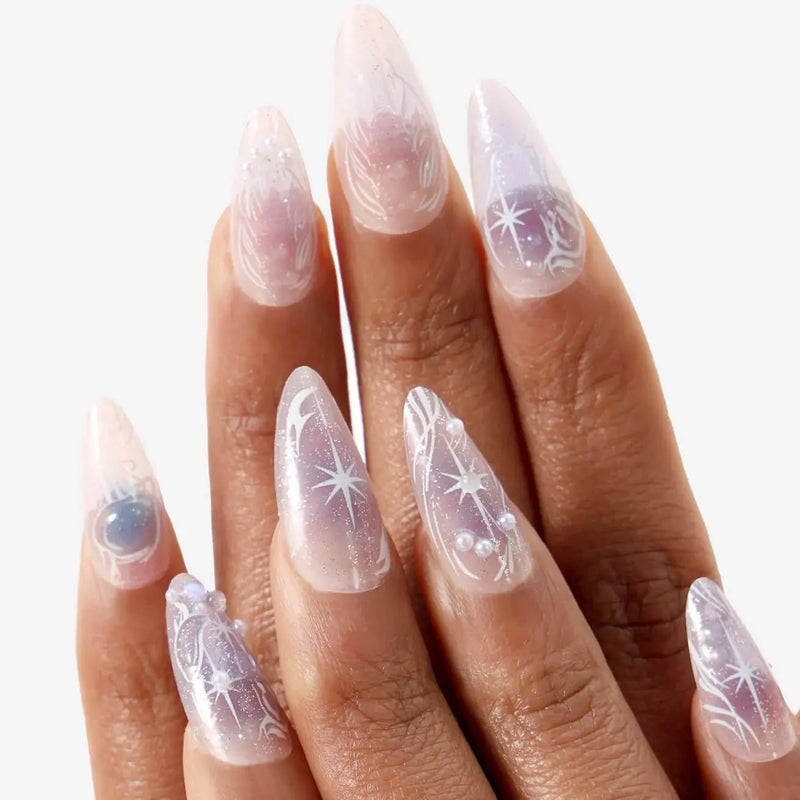 Never Have I Ever Press-On Nails Rave Princess