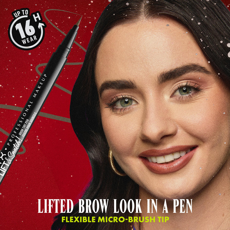 NYX Professional Makeup Bling the Halls Brow Glue Duo 02, wenkbrauw kit, foto 4 van 11