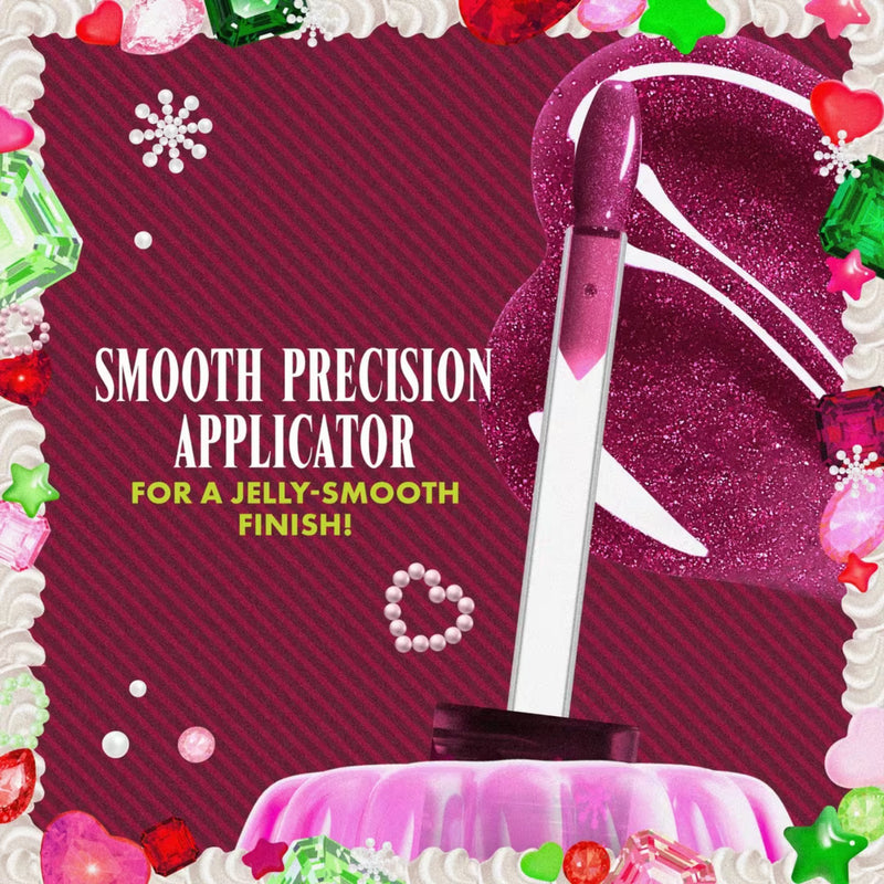 NYX Professional Makeup Bling the Halls Jelly Gem 01, lipgloss met multidimensionale sparkle, foto 4 van 7