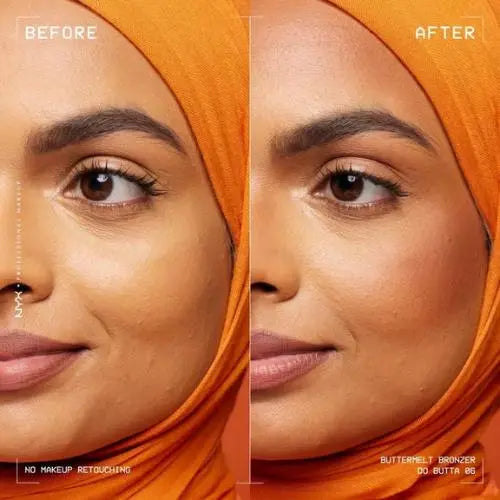 NYX Professional Makeup Buttermelt Bronzer Do Butta, een boterzachte bronzer voor een gebronsde look.